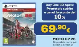 Euronics PS5 MOTO GP 26 offerta