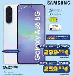 Euronics SAMSUNG SMARTPHONE GALAXY A36 offerta