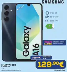Euronics SAMSUNG SMARTPHONE GALAXY A16 offerta