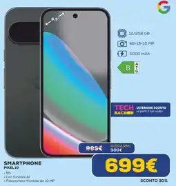 Euronics Google SMARTPHONE PIXEL 10 offerta