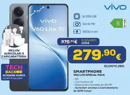 Euronics vivo SMARTPHONE V60 LITE SPECIAL PACK offerta