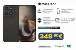 Euronics motorola moto g77 offerta