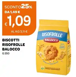 Ekom Biscotti risofrolle BALOCCO offerta