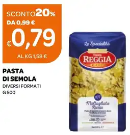 Ekom Reggia pasta di semola offerta