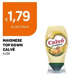 Ekom Maionese top down CALVÉ offerta