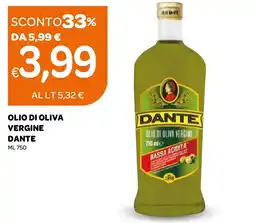 Ekom Olio di oliva vergine DANTE offerta