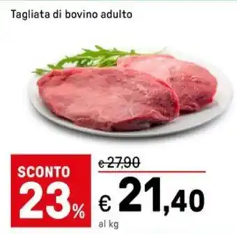 Iper La Grande Tagliata di bovino adulto offerta
