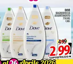 Il Genio Supermercato Dove bagnodoccia assortimento offerta