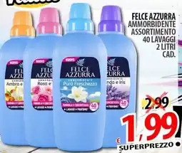 Il Genio Supermercato Felce azzurra ammorbidente offerta