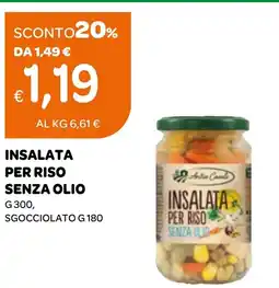 Ekom Insalata per riso senza olio offerta