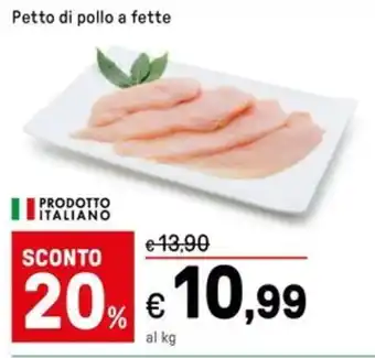 Iper La Grande Petto di pollo a fette offerta