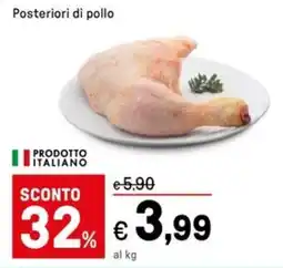 Iper La Grande Posteriori di pollo offerta