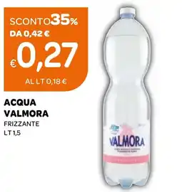 Ekom Acqua valmora frizzante offerta