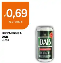 Ekom Birra cruda DAB offerta