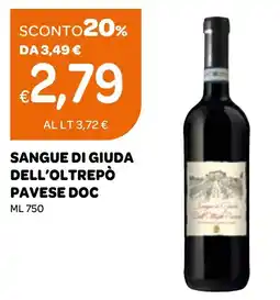 Ekom Sangue di giuda dell'oltrepò pavese doc offerta