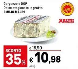 Iper La Grande Gorgonzola DOP Dolce stagionato in grotta EMILIO MAURI offerta