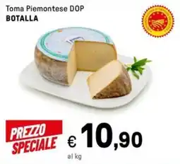 Iper La Grande Toma Piemontese DOP BOTALLA offerta