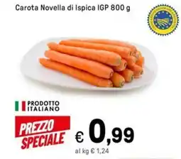 Iper La Grande Carota Novella di Ispica IGP offerta
