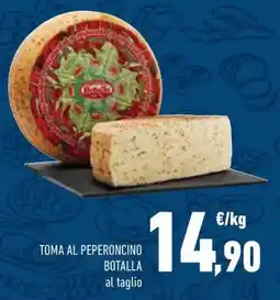 Conad Toma al peperoncino botalla offerta