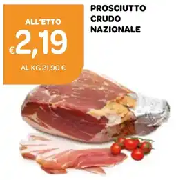 Ekom Prosciutto crudo nazionale offerta