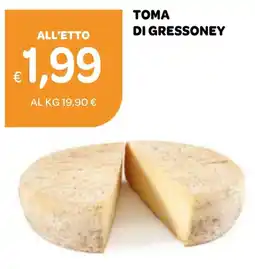 Ekom Toma di gressoney offerta