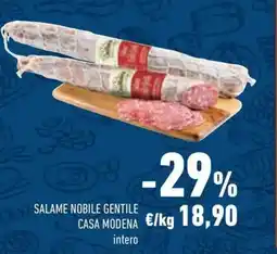Conad Salame nobile gentile CASA MODENA offerta
