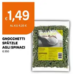 Ekom Gnocchetti spätzle agli spinaci offerta