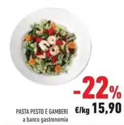 Conad Pasta pesto e gamberi offerta