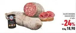 Conad Salame contadino cavalier boschi offerta