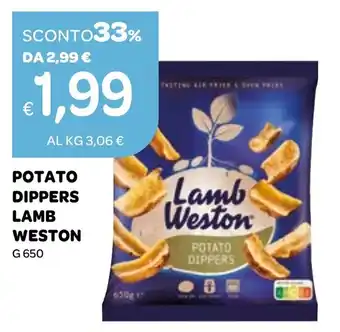 Ekom Potato dippers LAMB WESTON offerta