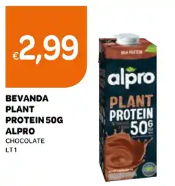 Ekom Bevanda plant protein alpro chocolate offerta