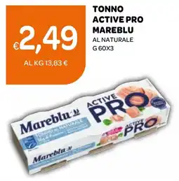 Ekom Tonno active pro mareblu al naturale offerta