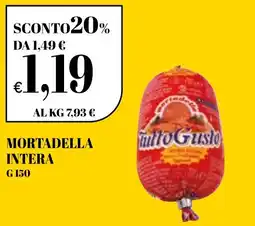 Ekom Mortadella intera offerta