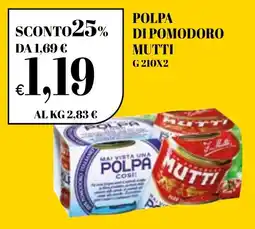 Ekom Polpa di pomodoro MUTTI offerta