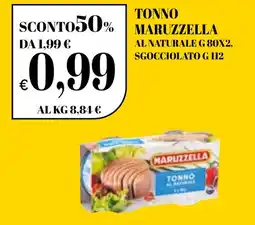 Ekom Tonno maruzzella al naturale, sgocciolato offerta