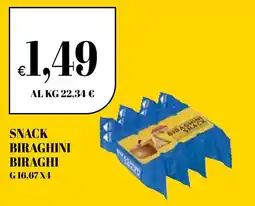 Ekom Snack biraghini BIRAGHI offerta