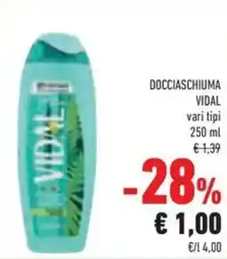 Conad Docciaschiuma VIDAL offerta
