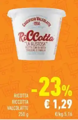 Conad Ricotta riccotta valcolatte offerta