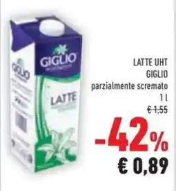 Conad Latte uht GIGLIO offerta