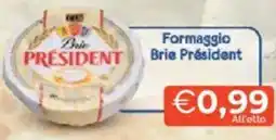 Mercatò Formaggio Brie Président offerta