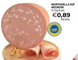 Mercatò Mortadella igp negroni offerta