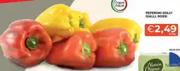 Mercatò Peperoni dolci gialli, rossi offerta