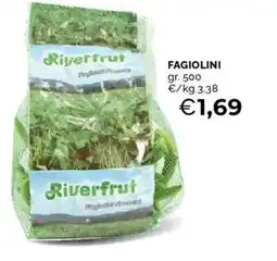Mercatò Riverfrut fagiolini offerta