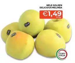 Mercatò Mele golden delicious MELINDA offerta