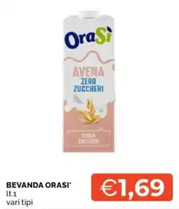 Mercatò Bevanda ORASI' offerta