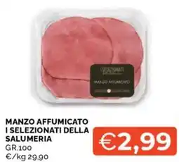 Mercatò Manzo affumicato i selezionati della salumeria offerta
