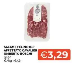 Mercatò Salame felino igp affettato cavalier umberto boschi offerta