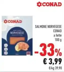 Conad Salmone norvegese CONAD offerta