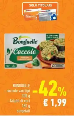 Conad Bonduelle coccole offerta