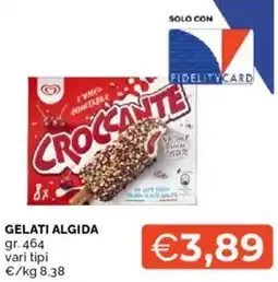 Mercatò Gelati algida offerta